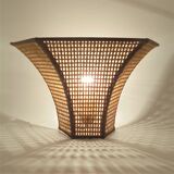 Wicker wall wall light