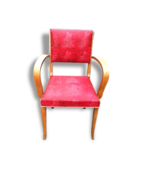 fauteuil bridge rouge