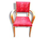 Chair red bridge with his imitation of origin