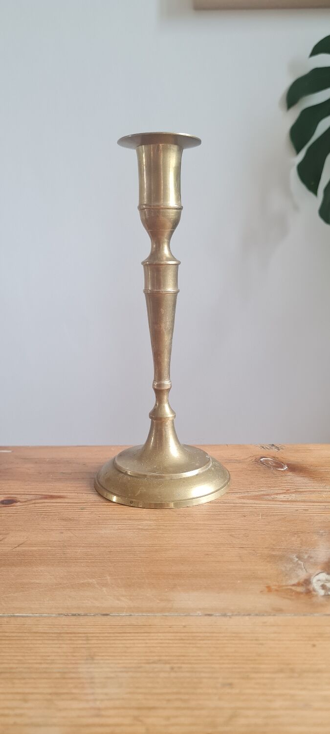 Brass candle holder
