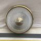 Round glass ceiling light