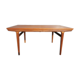 Table en teck avec rallonges par Johannes Andersen