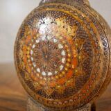 20th-Century Ornately Wooden Water Bottle, 1890s