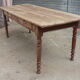 Table de ferme en noyer