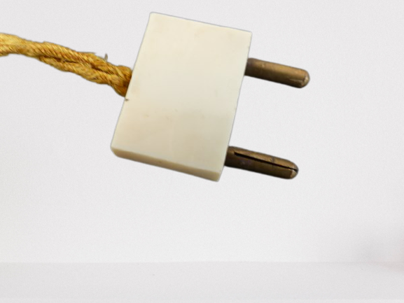 Pink Clichy glass bedside lamp