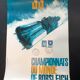 Poster bobsleigh alpe d'huez grenoble olympic winter games 1968 1967