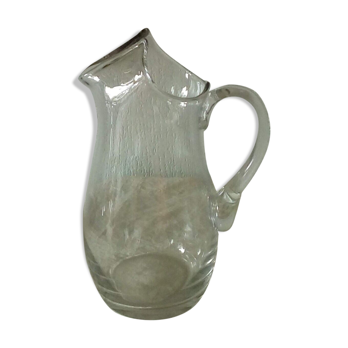 Jug carafe crystal pitcher spout tongs