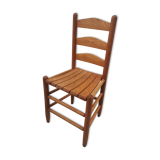 Mid-century pine chair