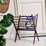 Scandinavian magazine rack from the 60s