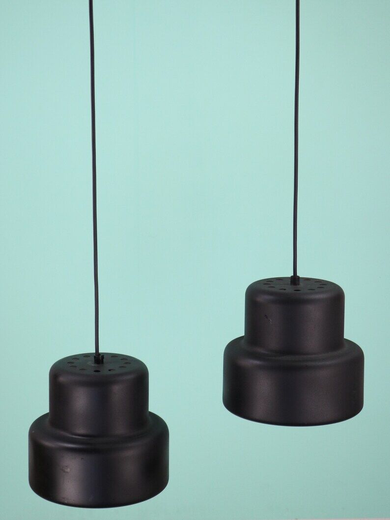 Pair of pendant lamps by Jo Hammerborg for Fog & Morup 1960s