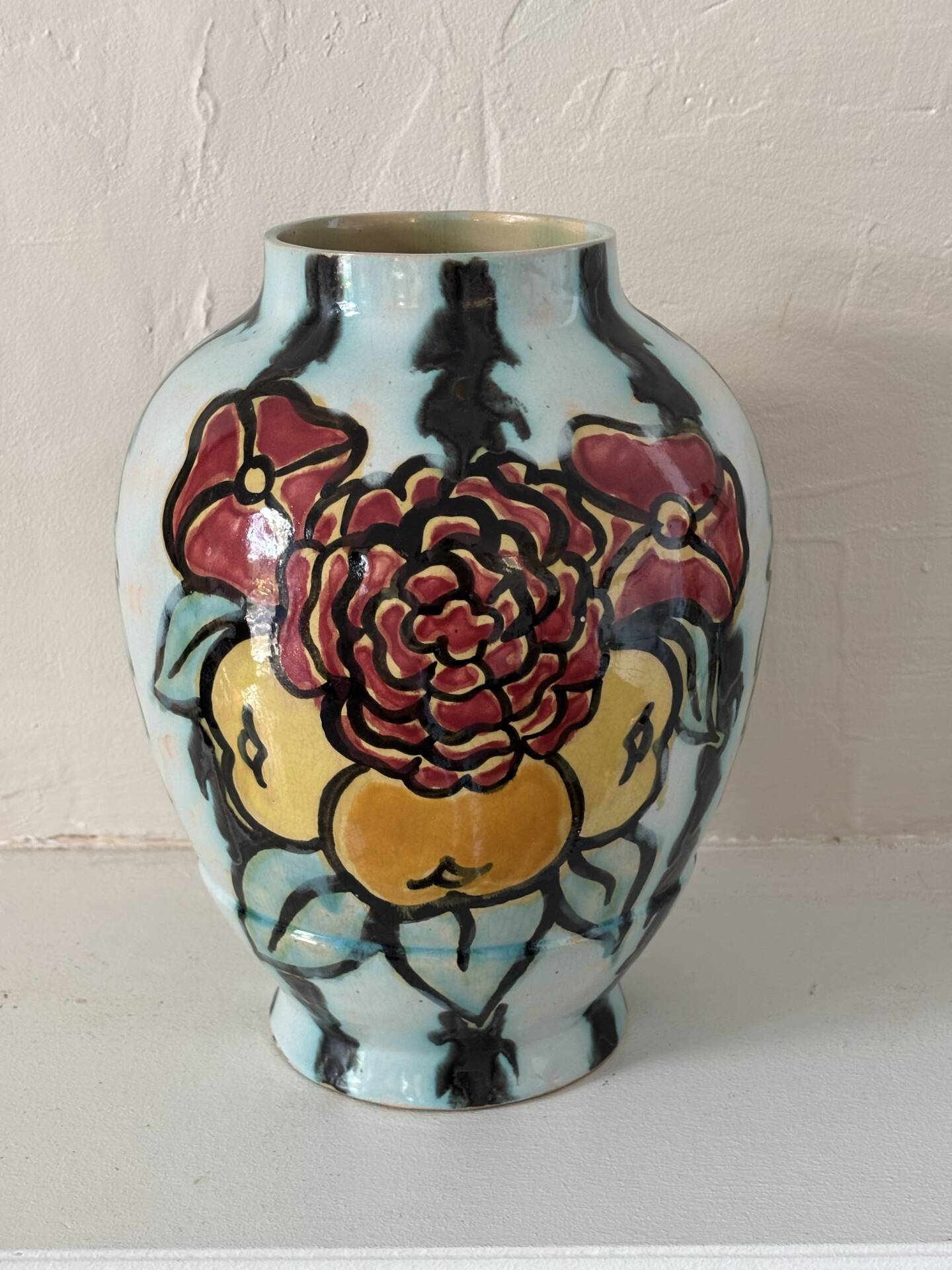 Pair of antique vases Henri Delcourt - Boulogne/mer