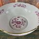 Saladier plat porcelaine Limoges Bernadaud pour Christofle