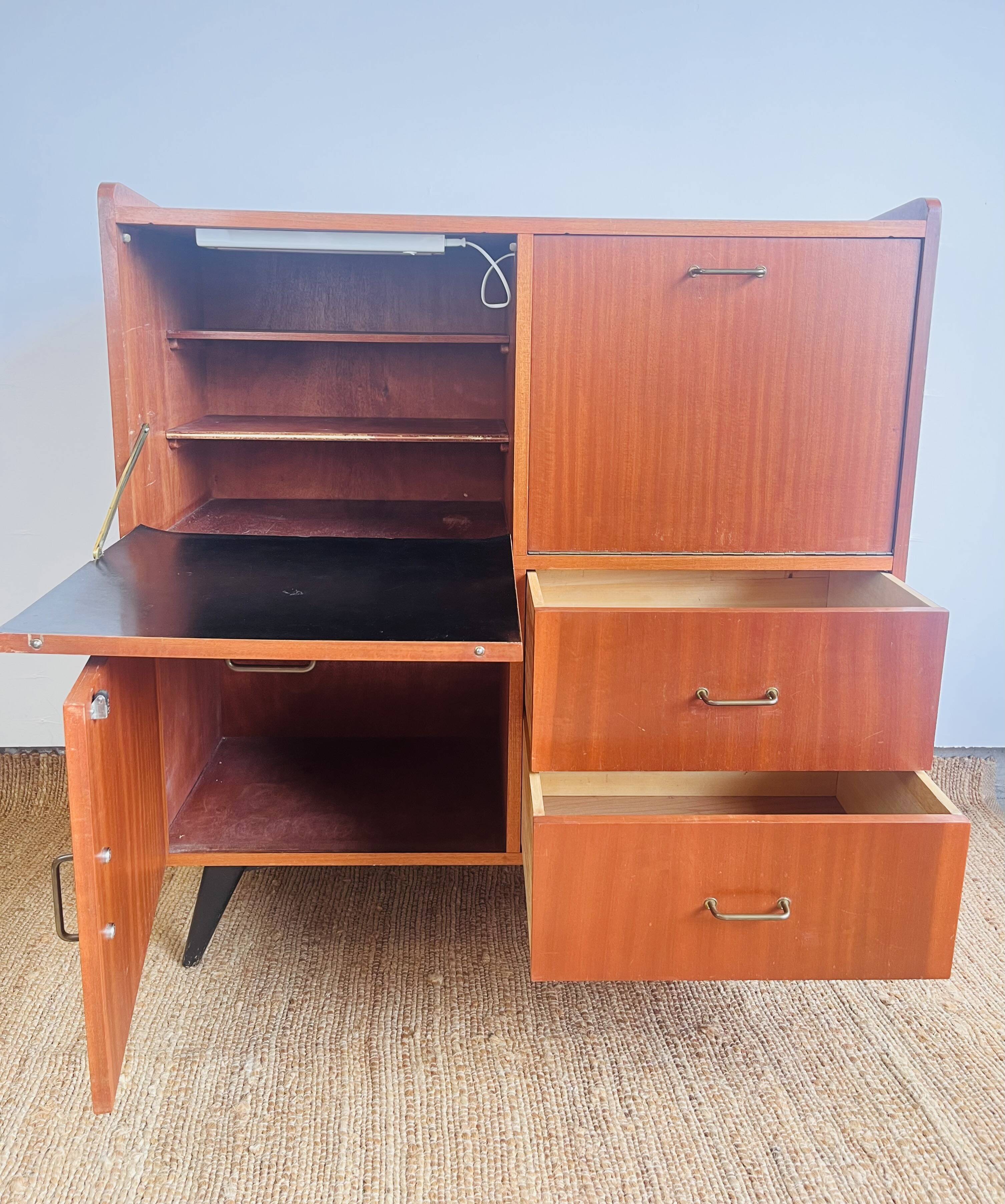 Vintage secretary furniture from the 70s
