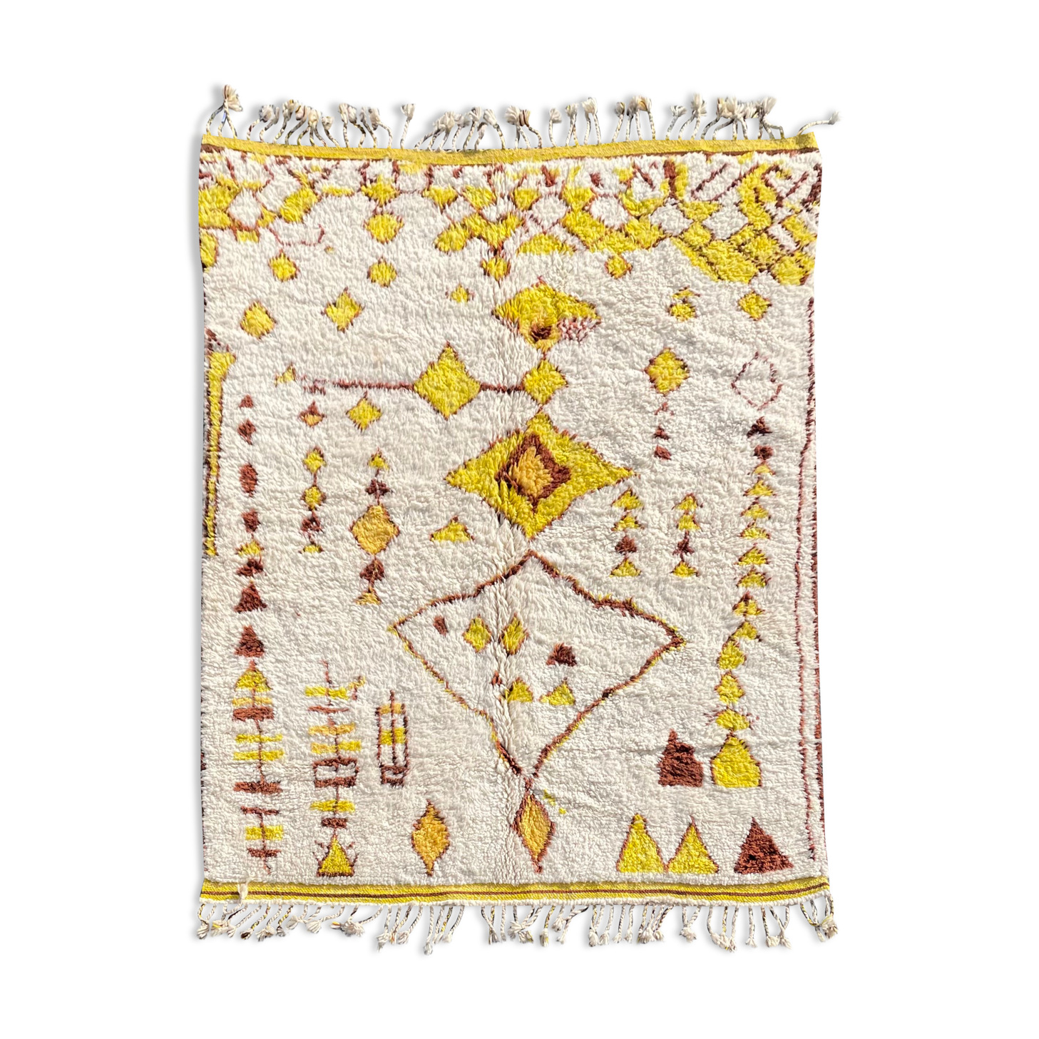 Contemporary Moroccan Berber carpet Beni Ouarain