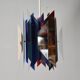 Tivoli Pendant Lamp by Simon Henningsen for Lyfa. Denmark 1962 (blk)