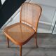 vintage thonet cane armchair chair model 811 design by josef hoffman 60s