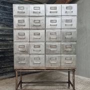 Industrial drawer cabinet filing cabinet hobby cabinet made of iron