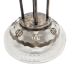 Art Deco Polish silver crystal bowl on stand, 1930s