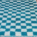 Tapis berbèrebohemian en laine fait main 150 X 100 CM