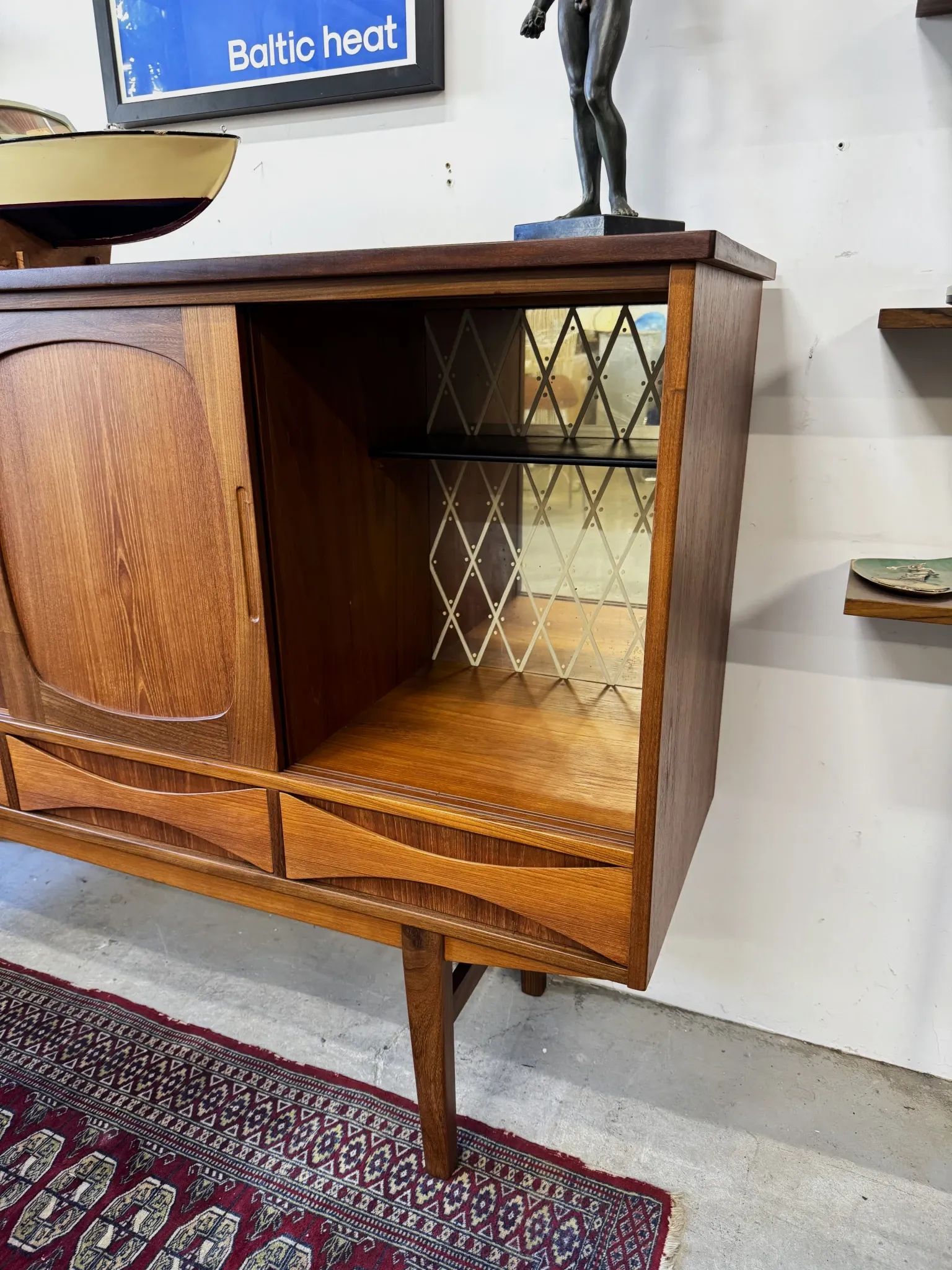 Teak sideboard, Denmark, 1960s/70s, vintage, mid-century modern