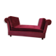 Burgundy red velvet meridian 50s