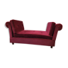 Burgundy red velvet meridian 50s