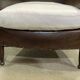 Art Deco period club lounge in leather and fabric seating