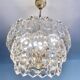Kinkeldey lustre verre cristal , Autriche 1970
