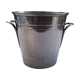 Bucket a champagne metal argente art deco