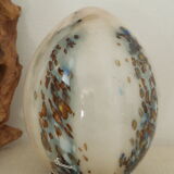 Vintage Vianne glassware opaline egg lamp