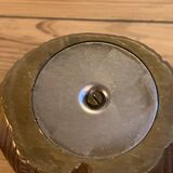 Solid brass owl and piggy bank