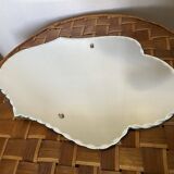 Beveled mirror 40s/50s 44x65cm