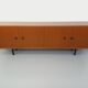 Vintage Scandinavian modernist style teak sideboard storage unit