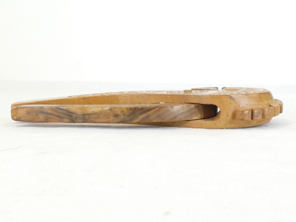 Old wooden nut cracker