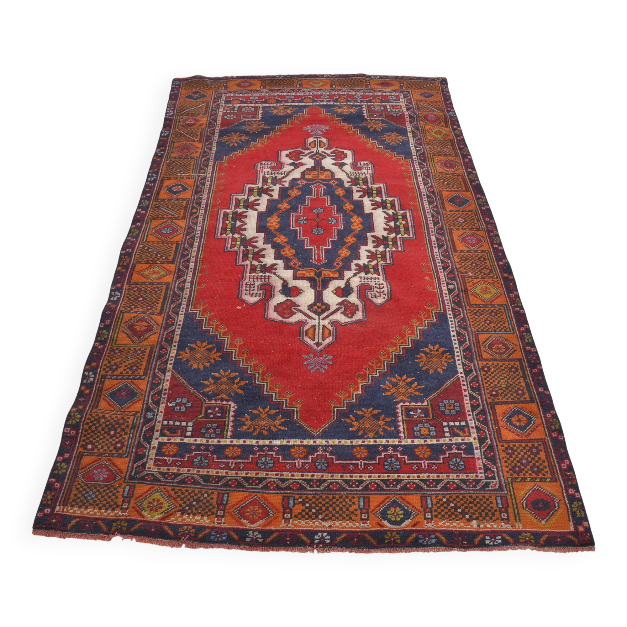 Oushak Handmade Tribal Rug sku 1836