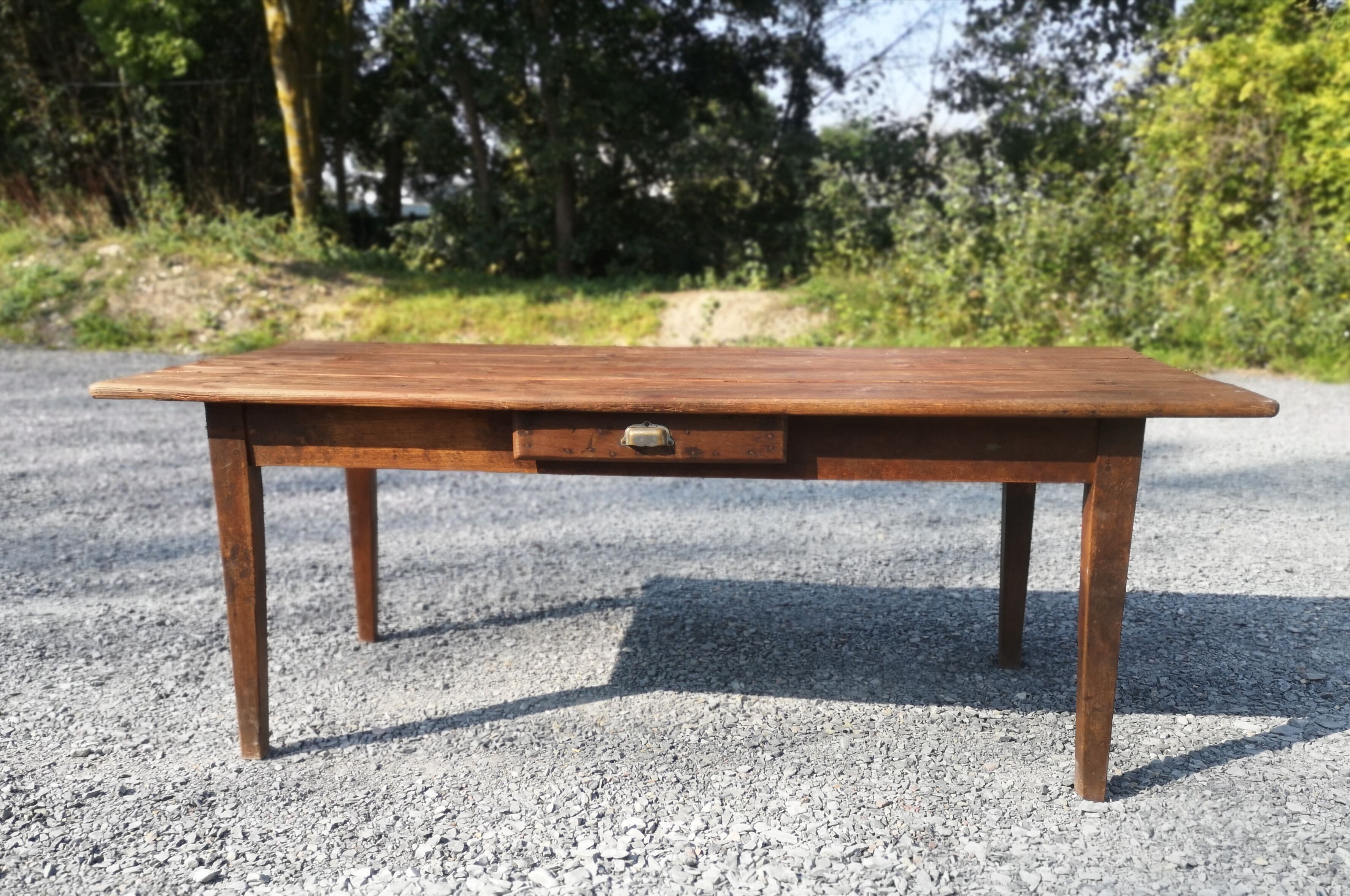 Old farm table