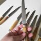 Couteaux Estebe, virole argent