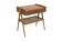 Table de chevet scandinave en teck et en chêne, Suède, 1960
