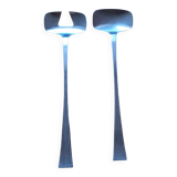 70s stainless steel salad servers