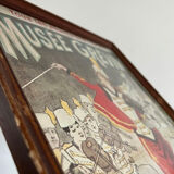 Framed vintage orchestra poster