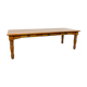 Country house wooden dining table