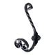 Vintage wrought iron coat rack