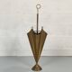 Porte parapluie vintage laiton