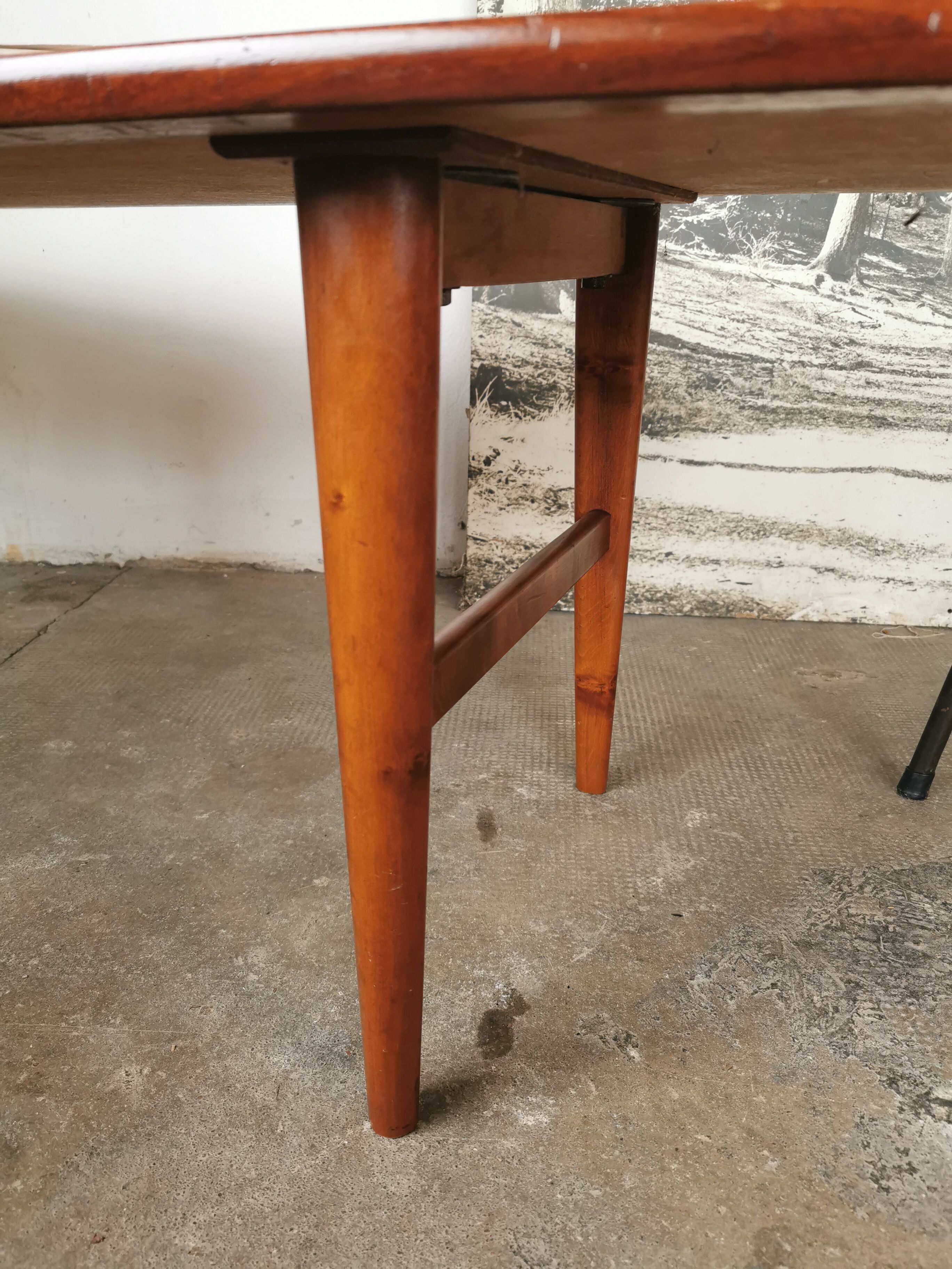 Scandinavian teak coffee table Alberts Tibro