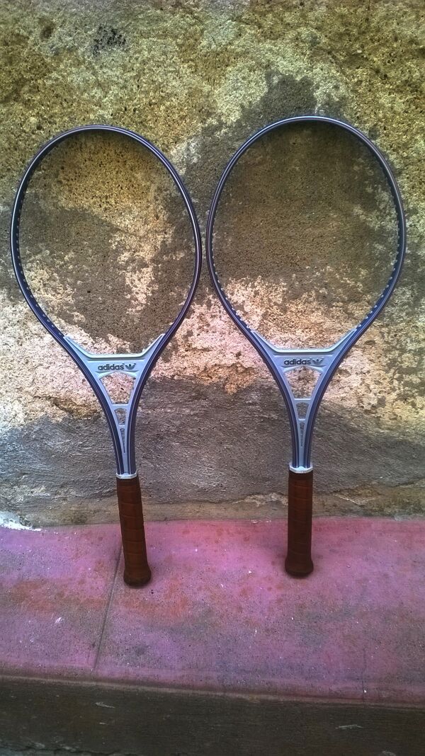 Paire de raquettes de tennis vintage