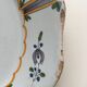 Assiette faience XIXeme décor fleurs "tulipes"