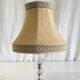 Table lamp in brass and glass - mid 20th century