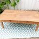 Table basse ancienne en bois