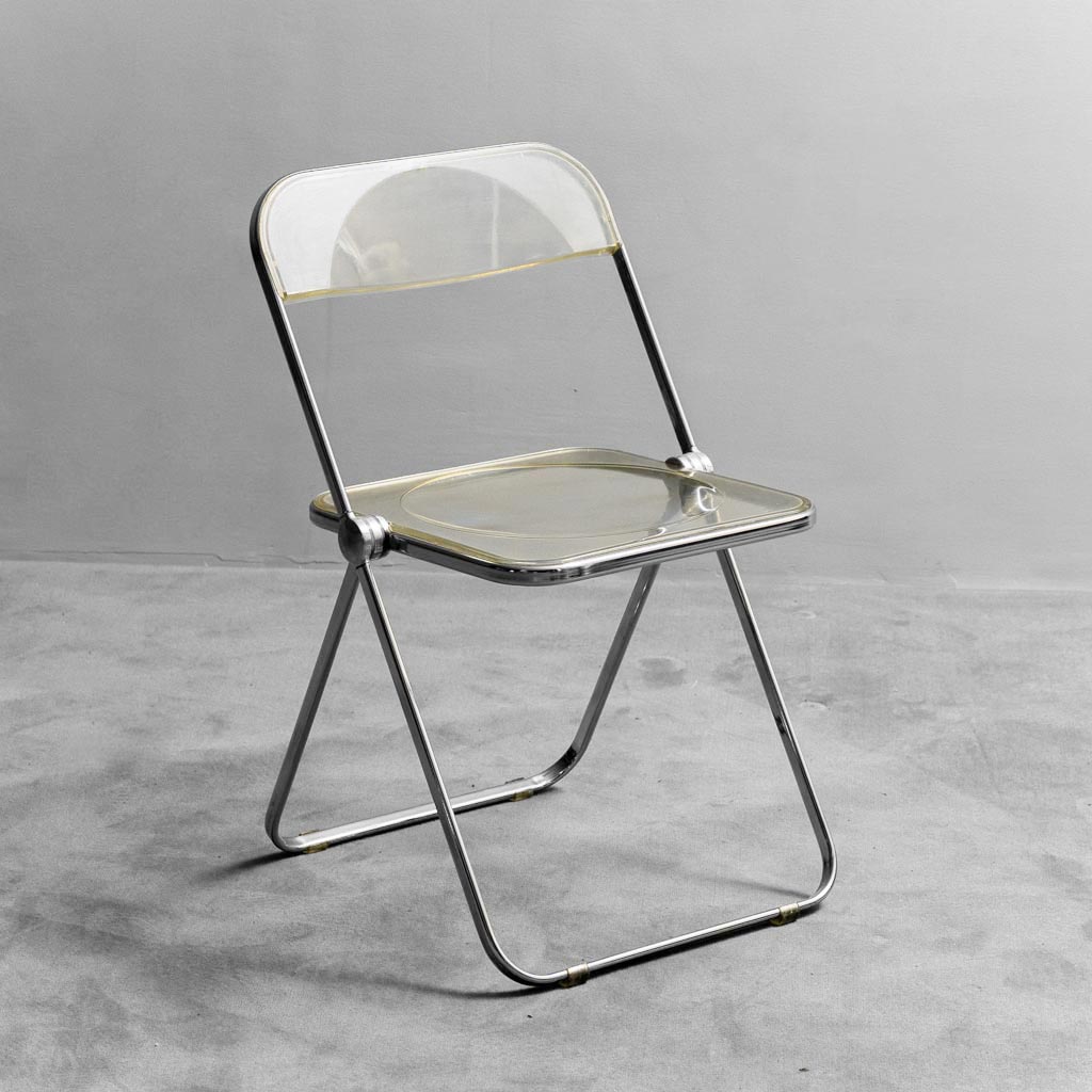 Folding chair plia piretti 70s vintage