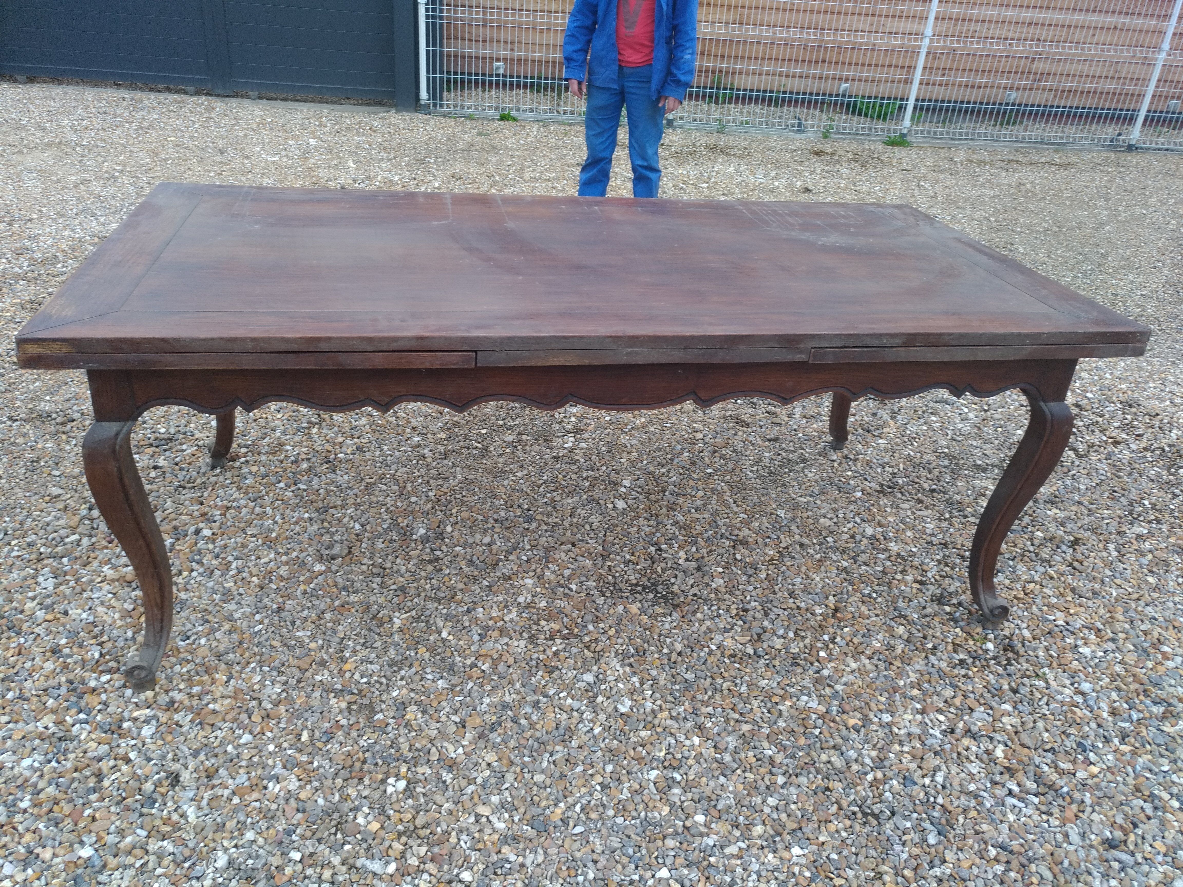 Very large old Italian table